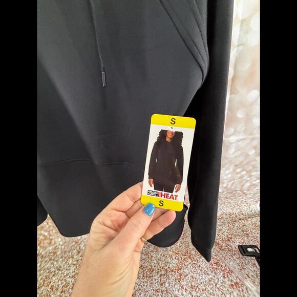 32 Degrees Heat -Ladies' Sueded Tech Hoodie - black - Size small - NEW with tags - Picture 3 of 6